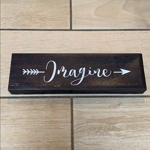 Used imagine wall art